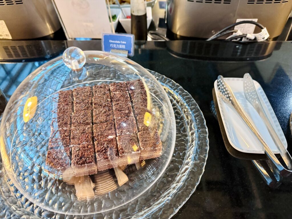 台湾桃園国際空港 シンガポール空港 シルバークリスラウンジ フード