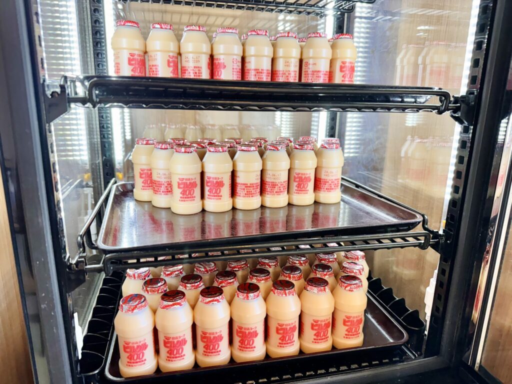 御宿野乃松本 無料サービス 乳酸菌飲料