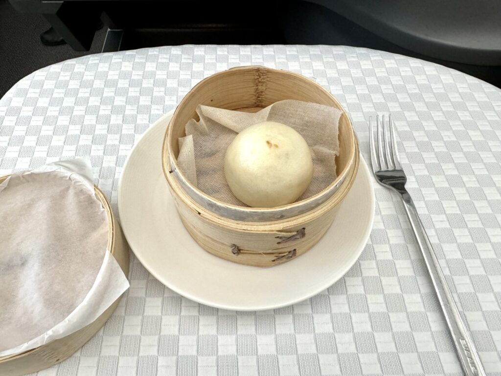 エバー航空 ロイヤルローレルクラス 機内食 デザート