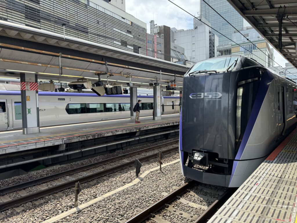新宿駅 特急あずさ