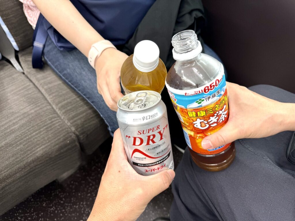 特急あずさ 乾杯