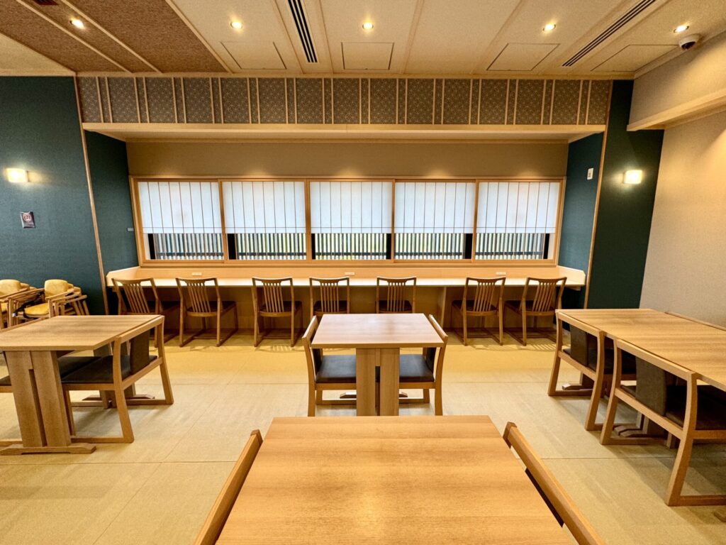 御宿 野乃松本 Hatago 座席