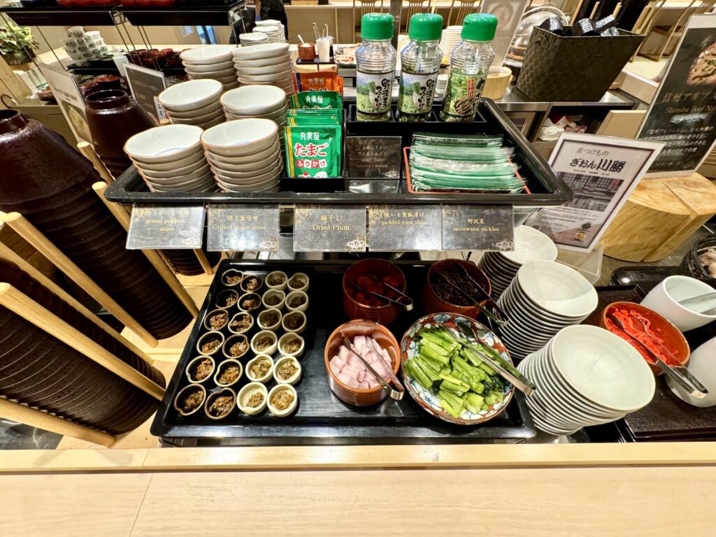 御宿野乃松本 朝食 ご飯のお供 ふりかけ