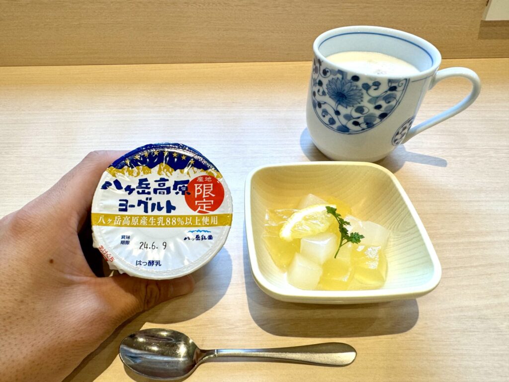 御宿野乃松本 八ヶ岳高原ヨーグルト
