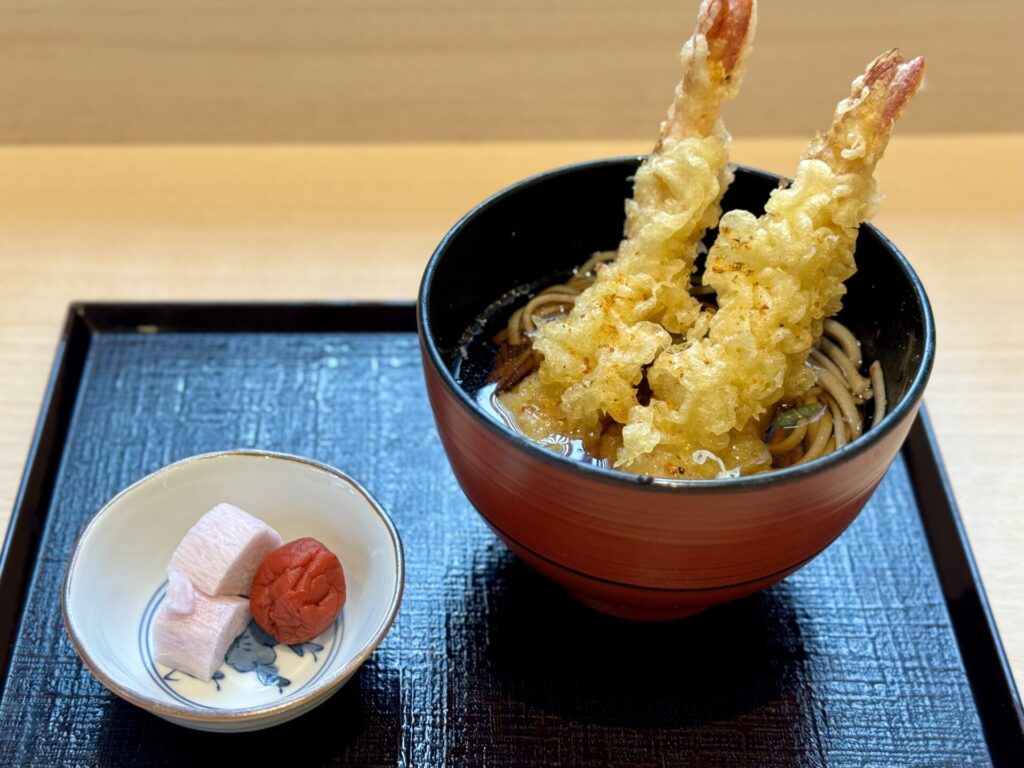 御宿野乃松本 海老天そば