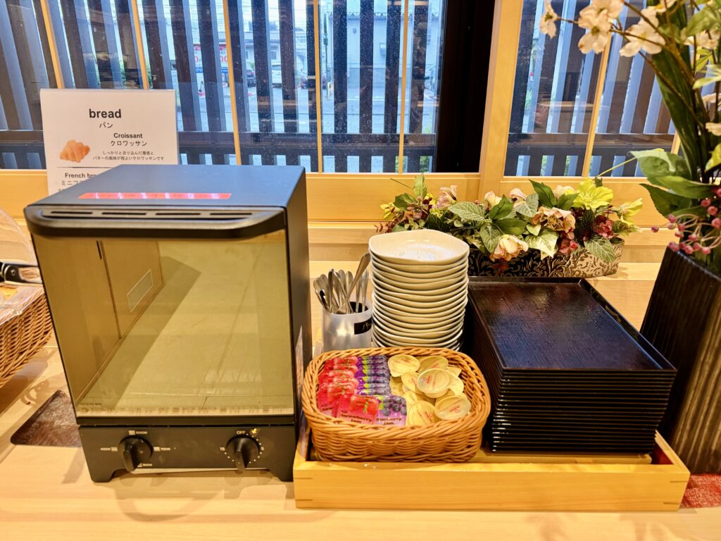 御宿 野乃 松本 朝食 パンコーナー