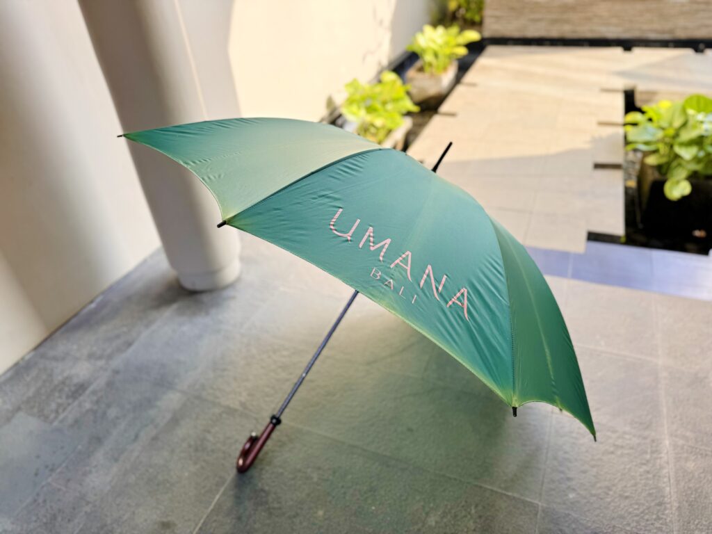 Umana Bali 1ベッドルーム トロピカル ガーデン ルーム ヴィラ 傘