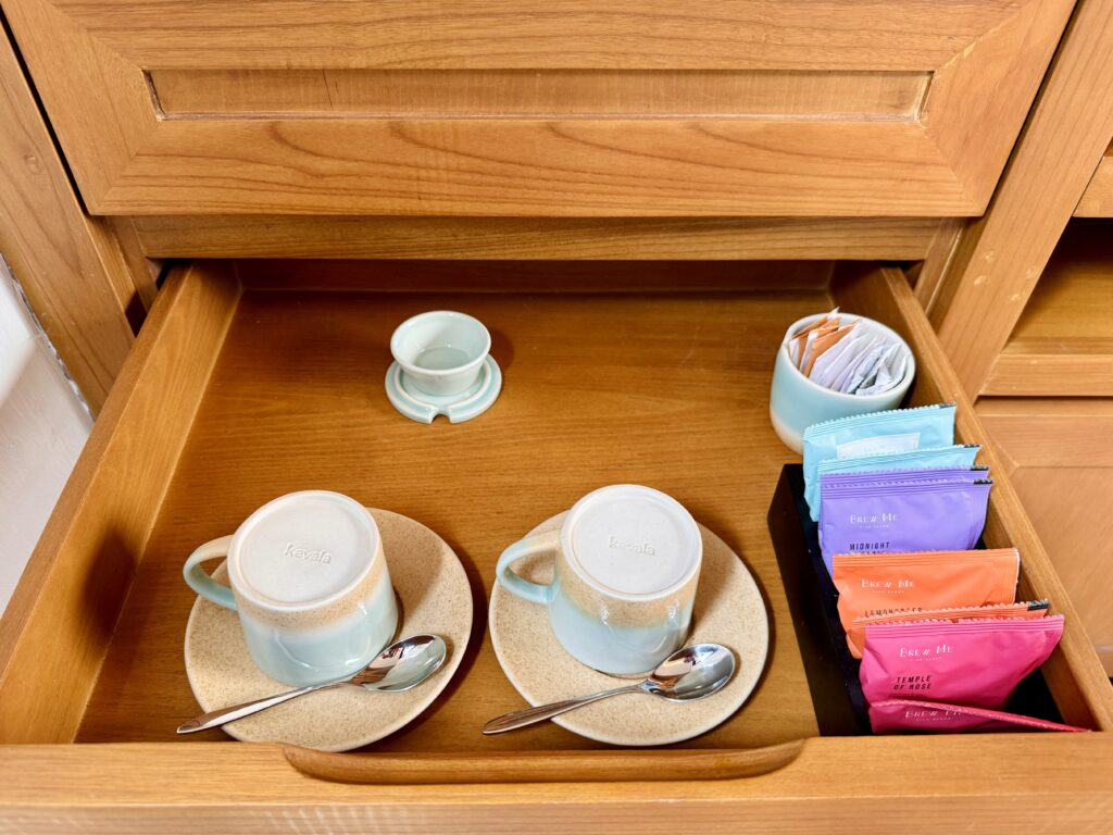 Umana Bali(ウマナバリ)LXR 客室 カフェセット