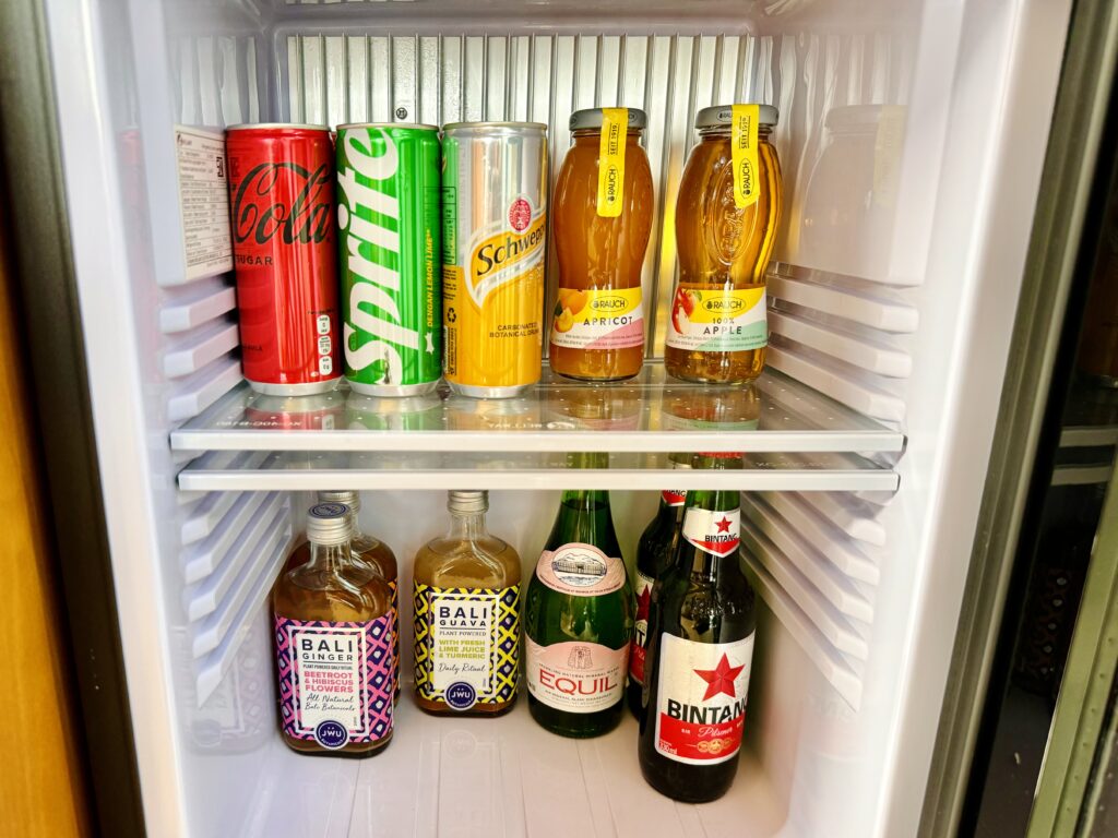 Umana Bali(ウマナバリ)LXR 客室 ミニバー