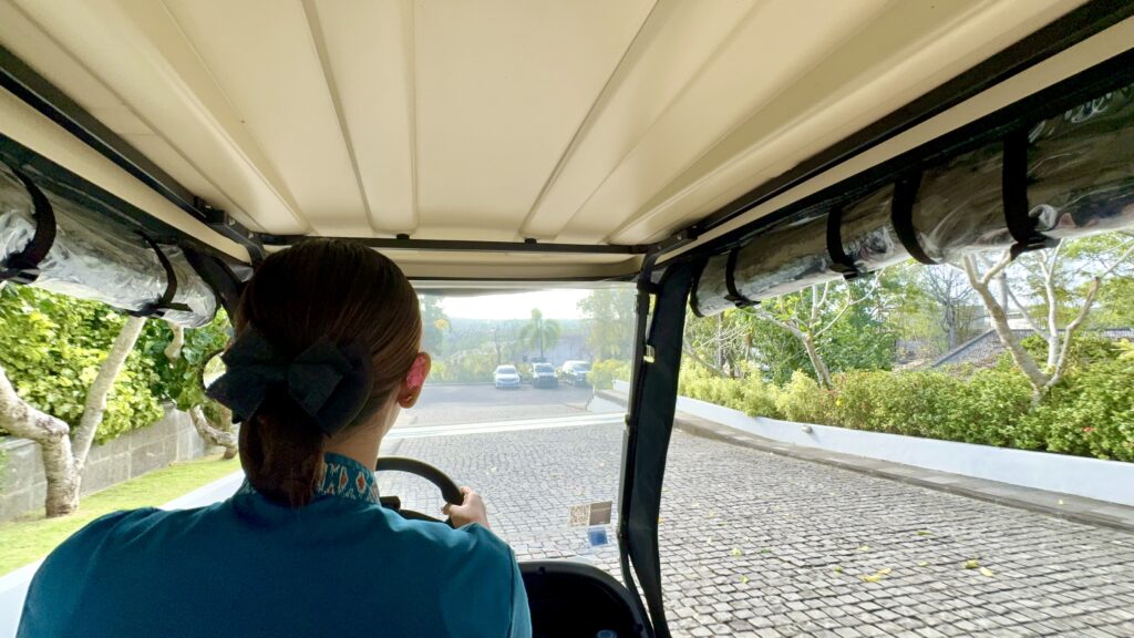 umana Bali(ウマナバリ)LXR カートで移動