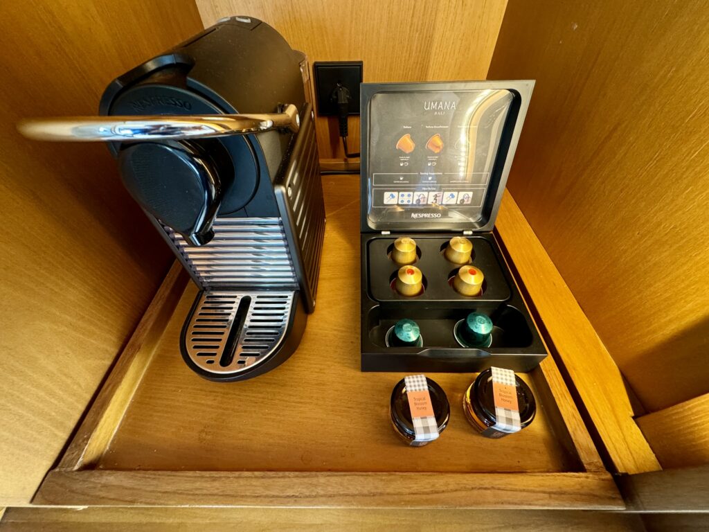 umana Bali(ウマナバリ)LXR 客室 ネスプレッソ