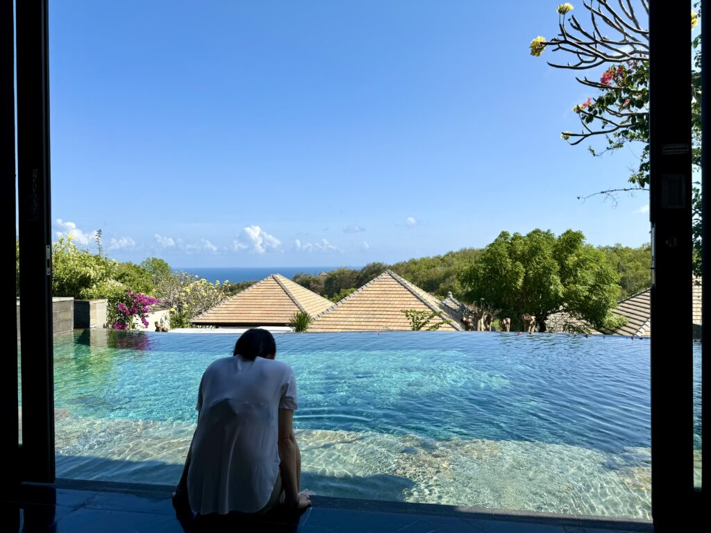 umana Bali(ウマナバリ)LXR プライベートプールと眺望