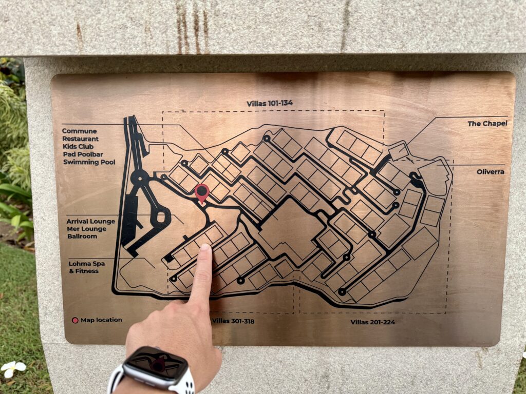 umana Bali(ウマナバリ)LXR 施設マップ