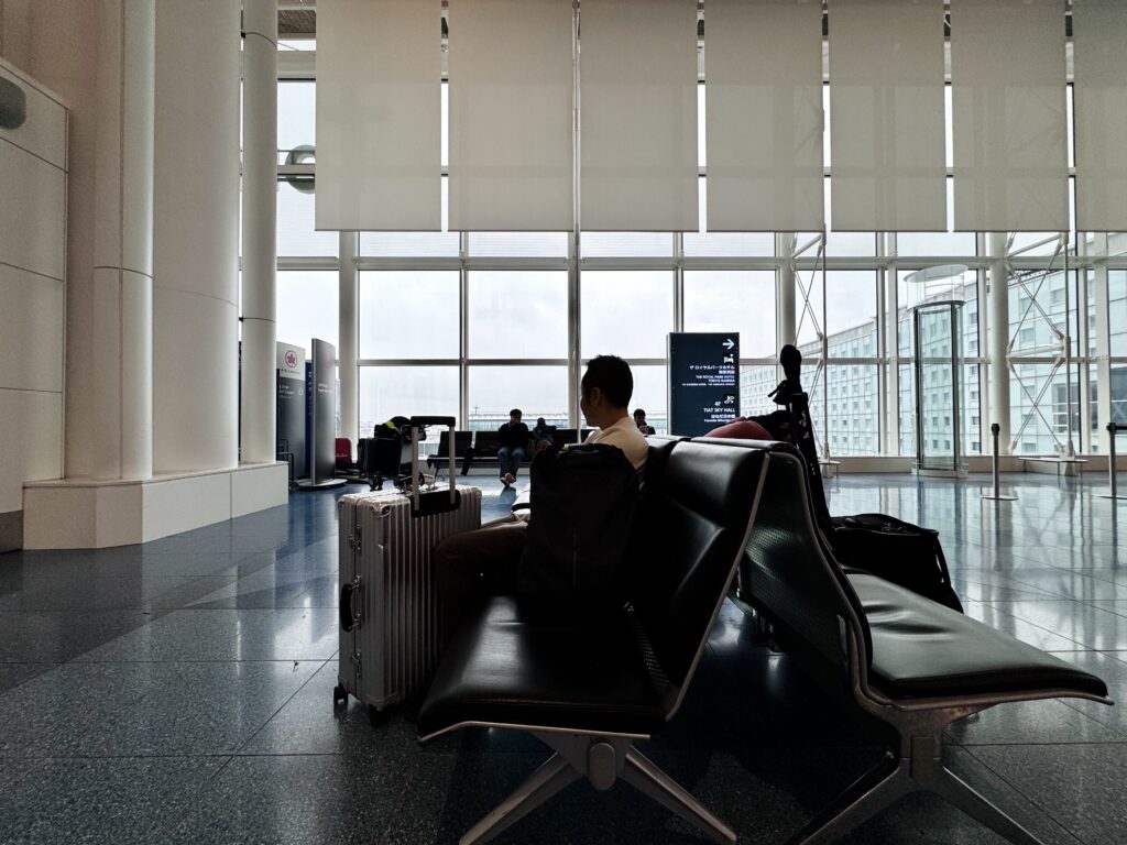 羽田空港 第3ターミナルにて