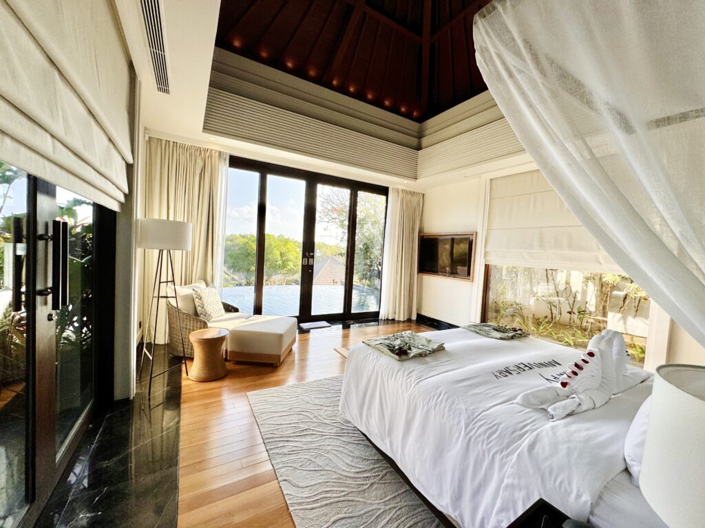 Umana Bali(ウマナバリ)LXR 客室 ベッドルーム