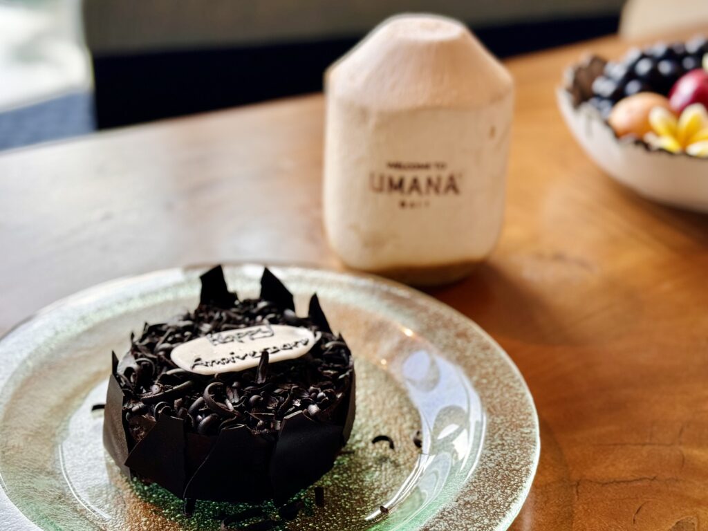 Umana Bali(ウマナバリ)LXR 客室 ウェルカムギフト