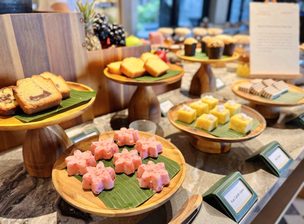 Umana Bali(ウマナバリ)LXR 朝食 スイーツコーナー