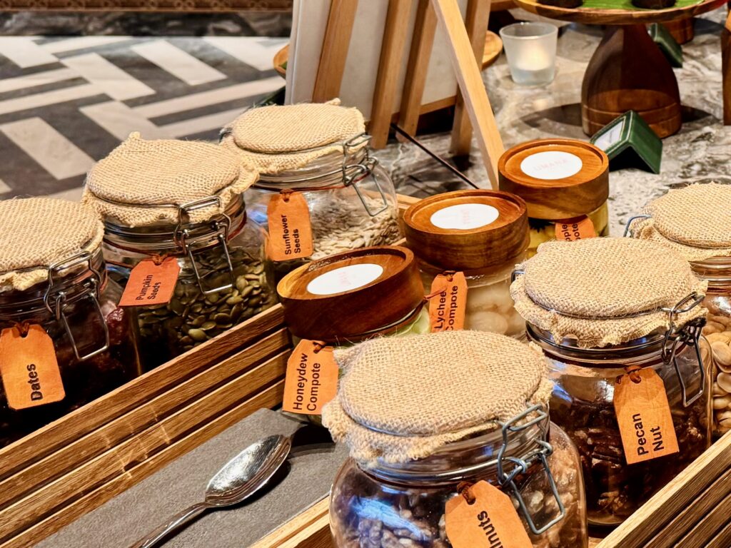 umana Bali(ウマナバリ)LXR 朝食 シリアルコーナーのコンポート