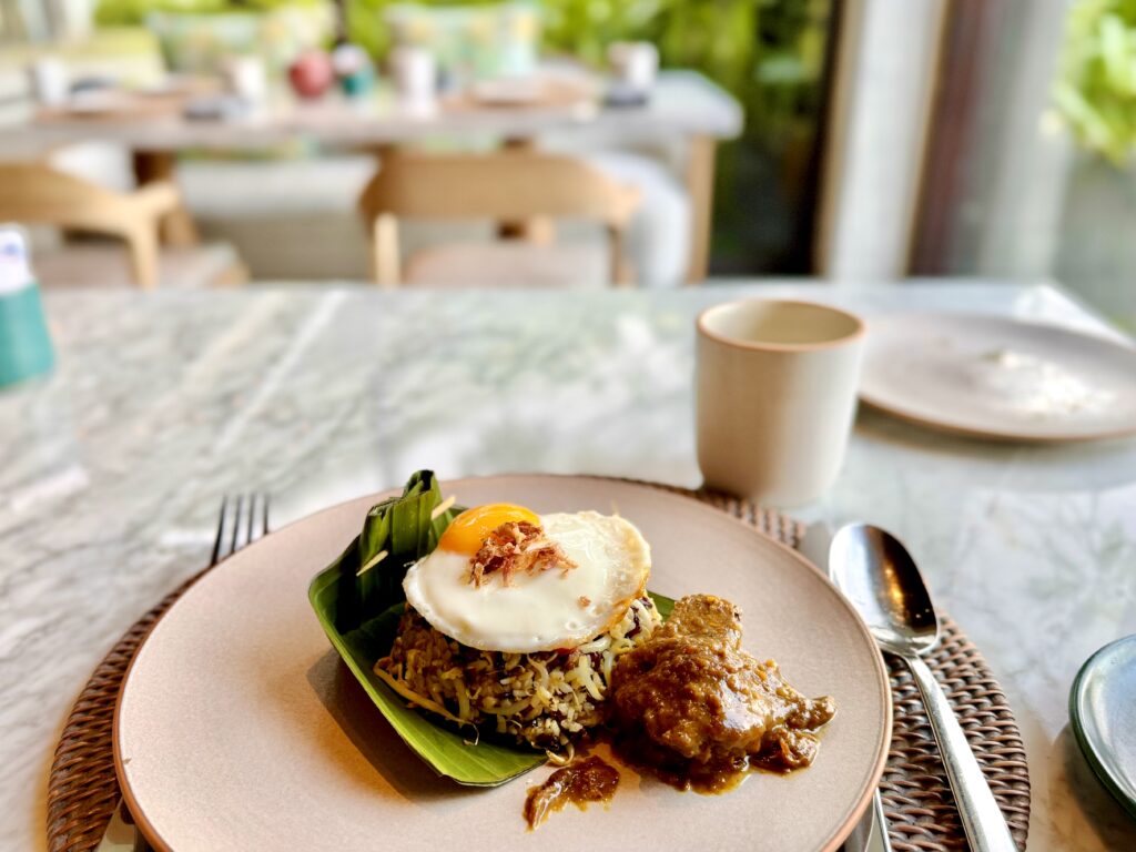 umana Bali(ウマナバリ)LXR 朝食 ナシゴレン