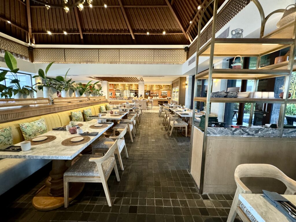 umana Bali(ウマナバリ)LXR 朝食会場