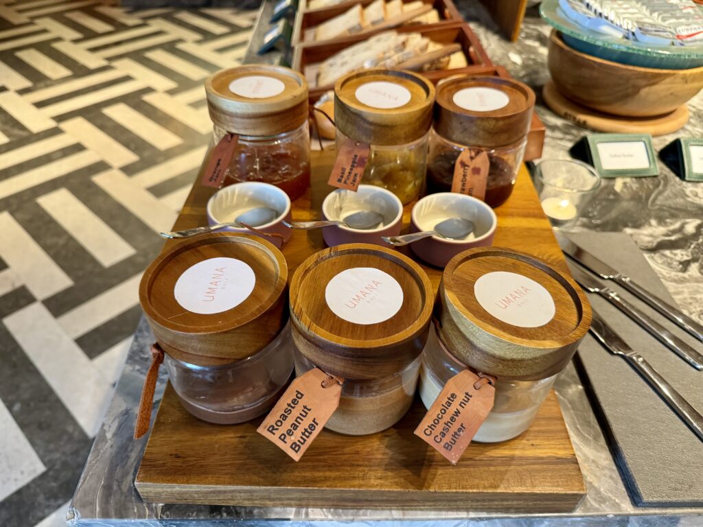 umana Bali(ウマナバリ)LXR 朝食 バター