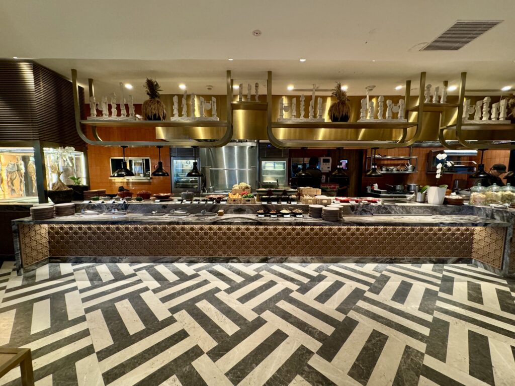 umana Bali(ウマナバリ)LXR 朝食 ライブキッチン