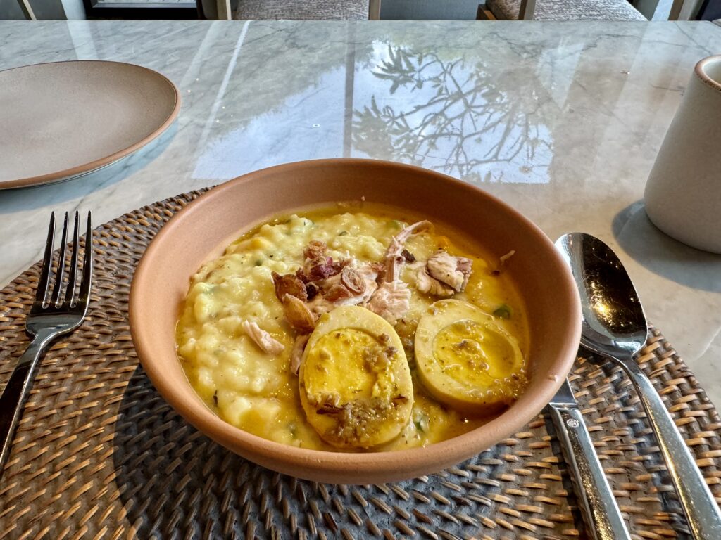 umana Bali(ウマナバリ)LXR 朝食 お粥