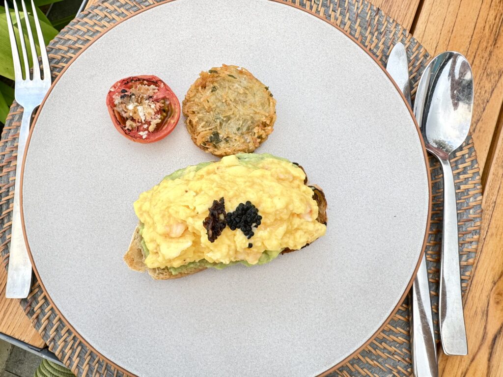 umana Bali(ウマナバリ)LXR 朝食 ウマナブレイクファースト