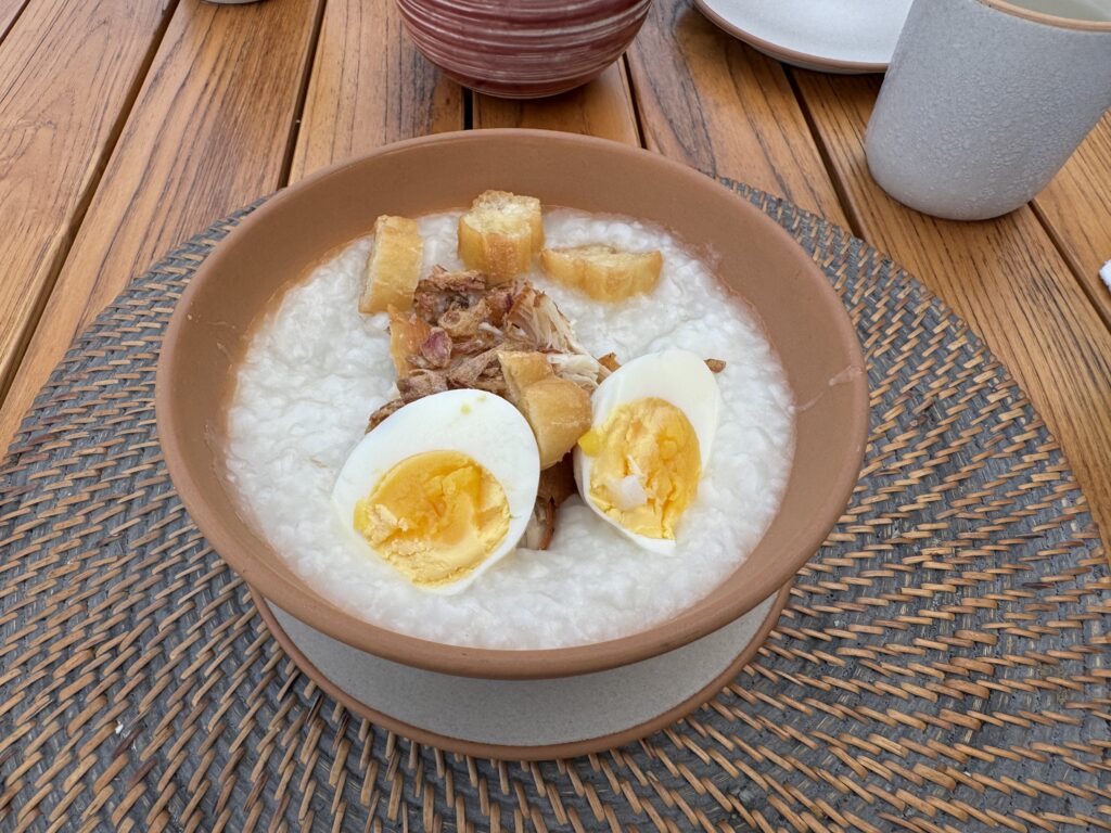 umana Bali(ウマナバリ)LXR 朝食 お粥