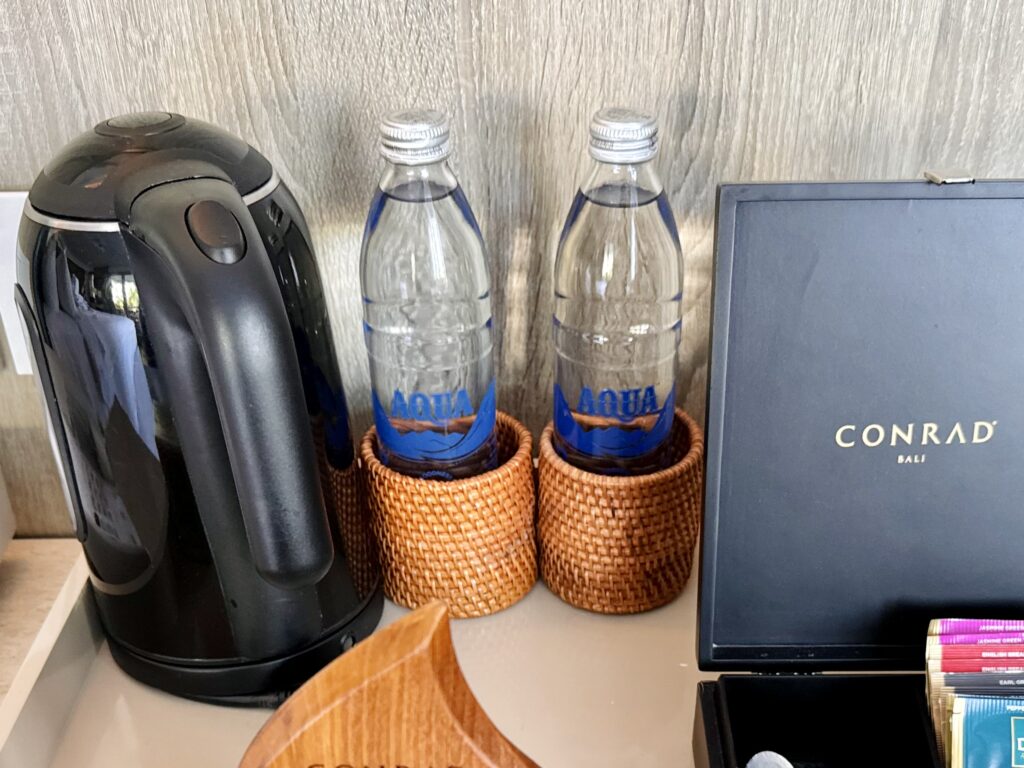 CONRAD BALI(コンラッドバリ) 客室 ミニバー