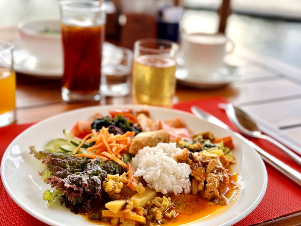 CONRAD BALI(コンラッドバリ) 朝食 食べたもの