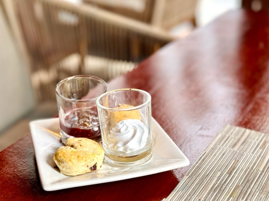 CONRAD BALI(コンラッドバリ) アフタヌーンティー 凛 スコーン