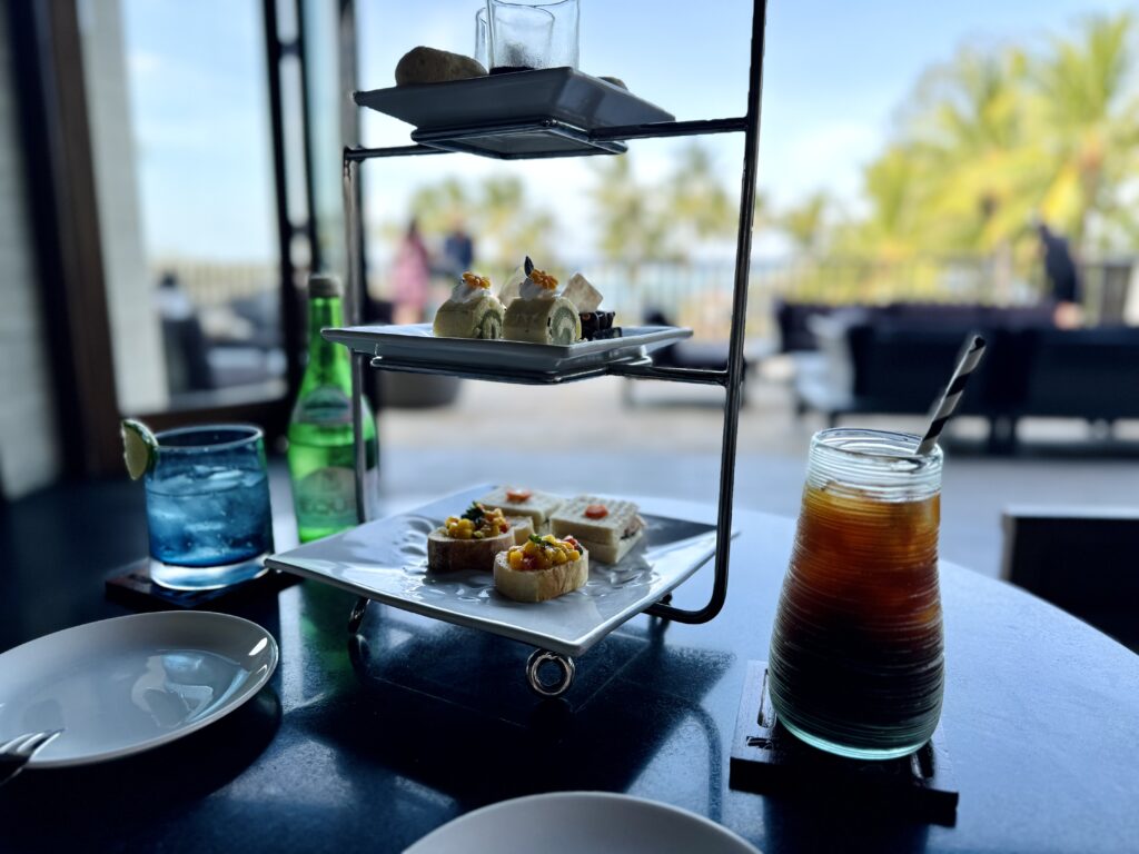 CONRAD BALI(コンラッドバリ) イーストロビーラウンジ アフタヌーンティ アイスコーヒー
