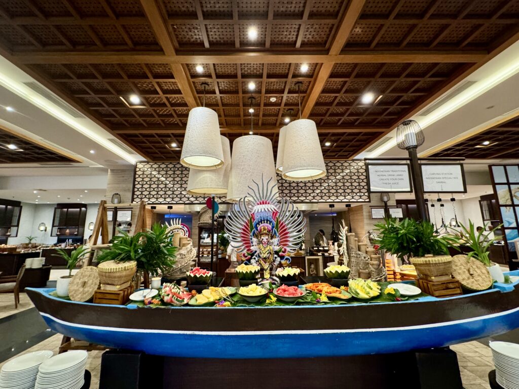 CONRAD BALI(コンラッドバリ) 朝食会場SUKU フルーツ