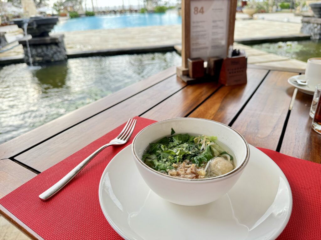 CONRAD BALI(コンラッドバリ) 朝食 ヌードル