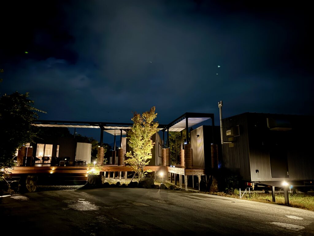 BLANC FUJI 夜の様子