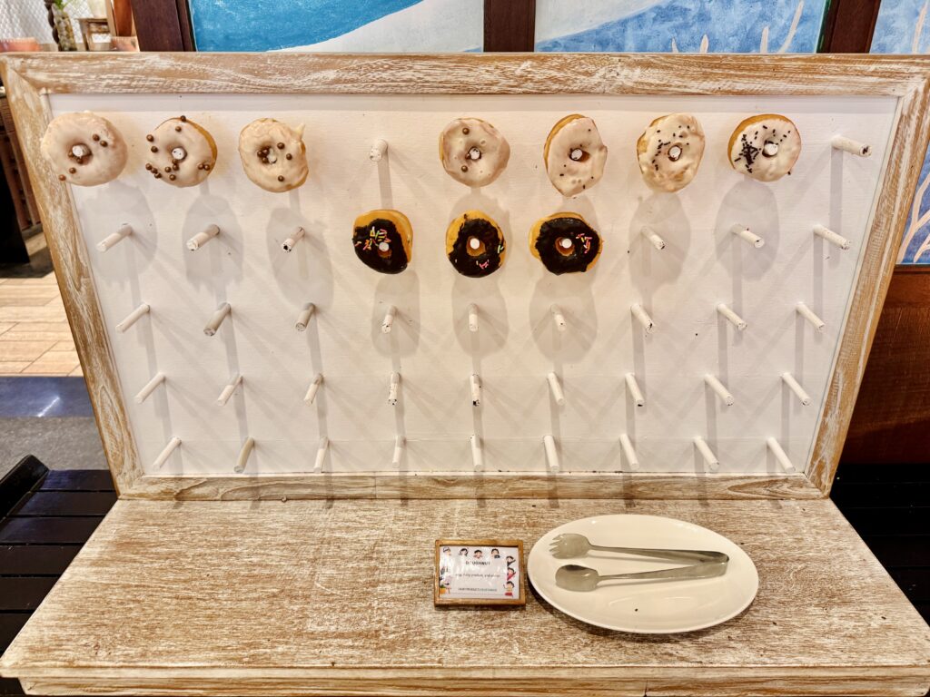 コンラッドバリ 朝食 キッズコーナー