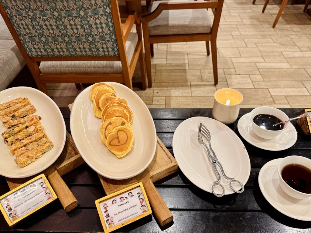 コンラッドバリ 朝食 キッズコーナー