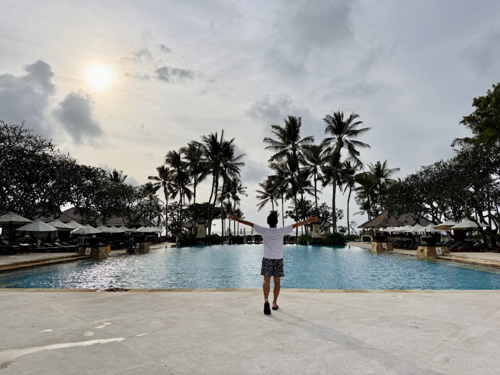 コンラッドバリ 朝食後の様子