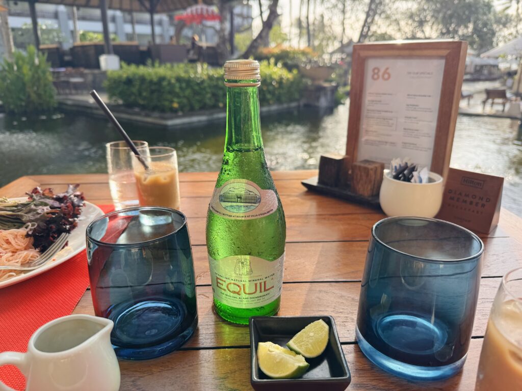 コンラッドバリ 朝食 実際に食べたメニュー