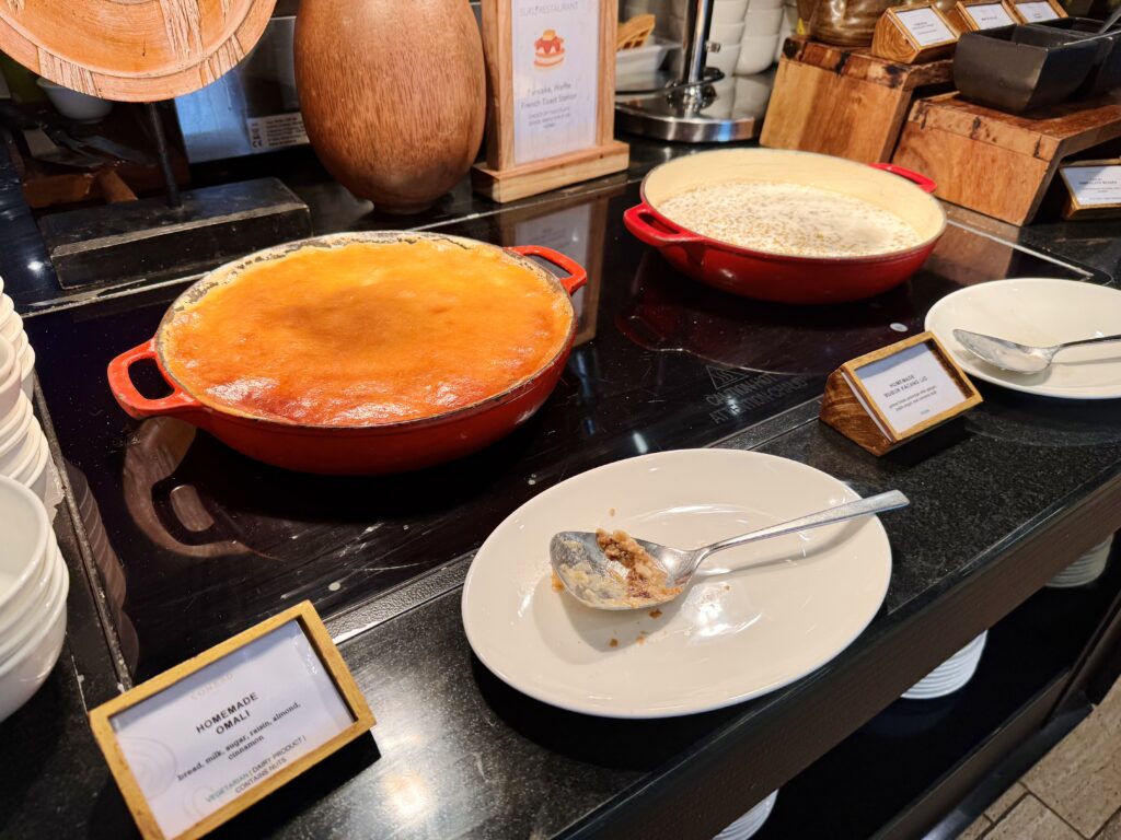 コンラッドバリ 朝食 スイーツコーナー