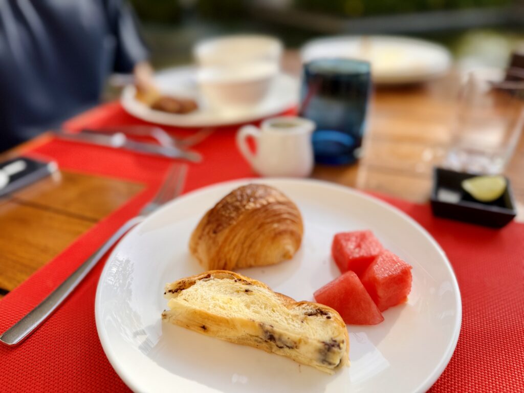 コンラッドバリ 朝食 実際に食べたメニュー