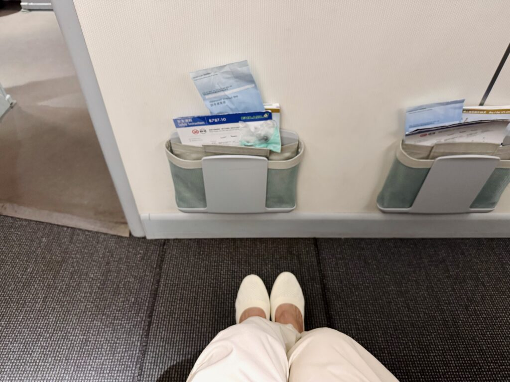 エバー航空マラソン 夜便で台北に出発