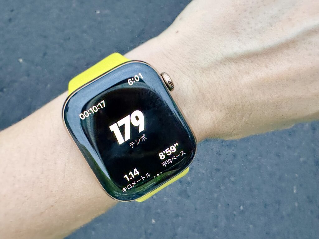 エバー航空マラソン ようやく1km