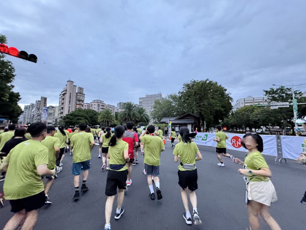 エバー航空マラソン 中正紀念堂をぐるりと一周
