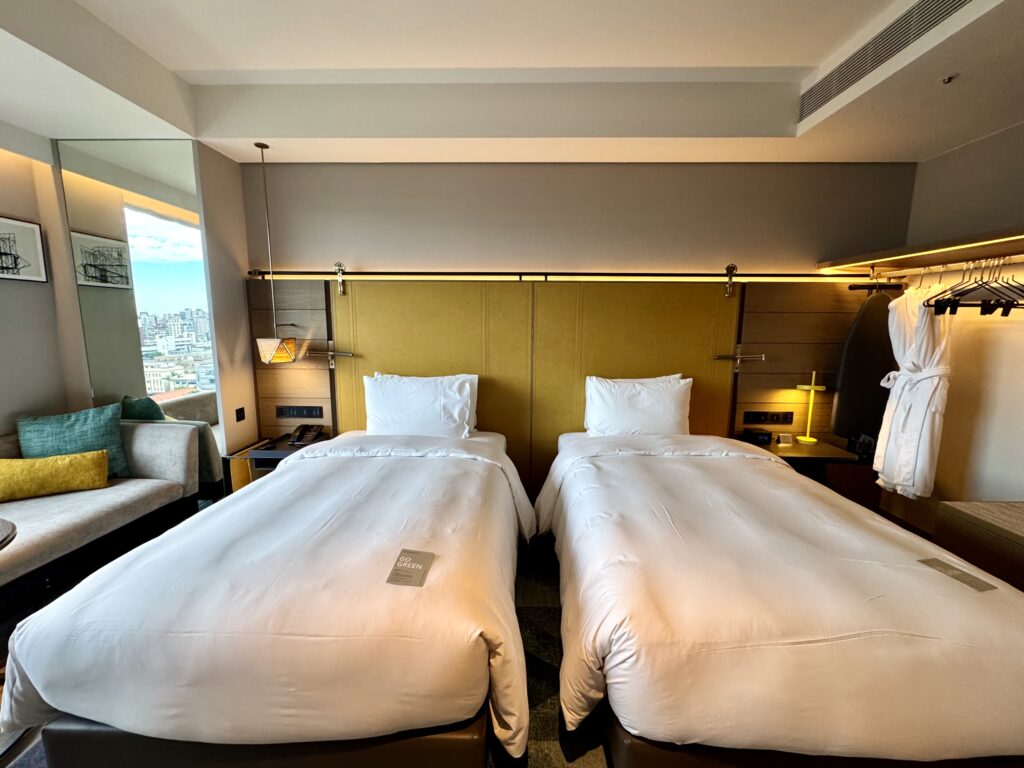 レゾナンス台北タペストリーコレクション ツインゲストルーム