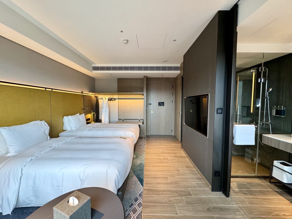 レゾナンス台北 ゲストルーム 窓側からの景色