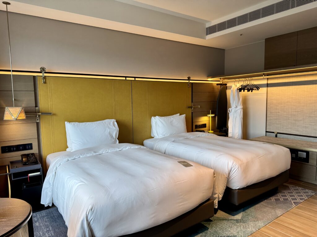 レゾナンス台北 ゲストルーム ツインベッド