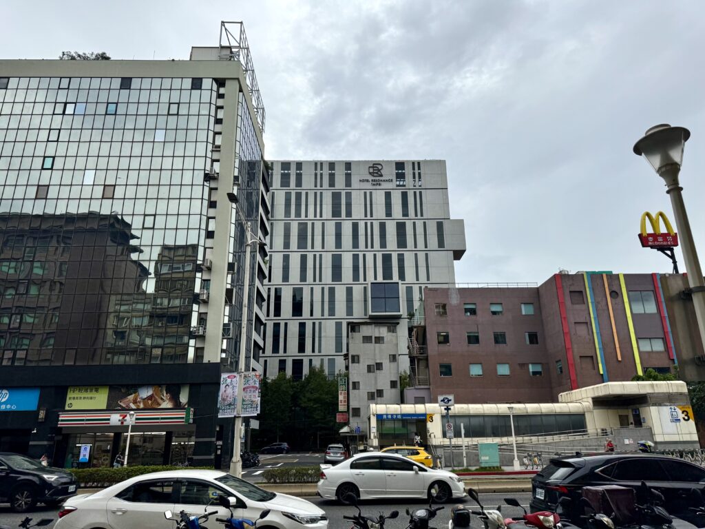 ホテルレゾナンス台北タペストリーコレクションbyヒルトン 外観 善導寺駅