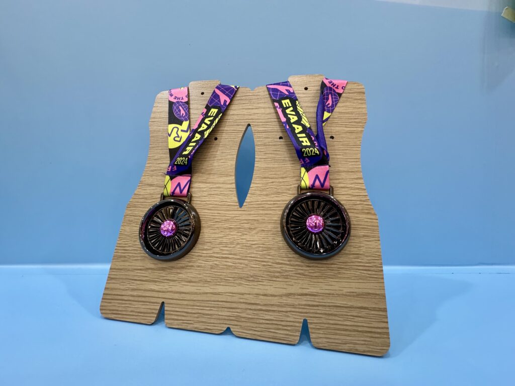 エバー航空マラソン 完走メダル